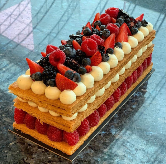 MIL HOJAS DE VAINILLA Y FRUTOS ROJOS