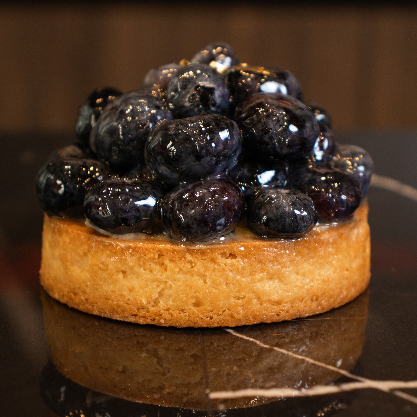 TARTALETA INDIVIDUAL DE BLUEBERRY