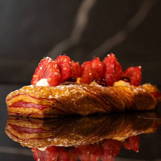 BANDERILLA DE VAINILLA Y FRAMBUESA