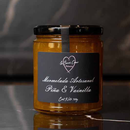 MERMELADA ARTESANAL DE PIÑA Y VAINILLA