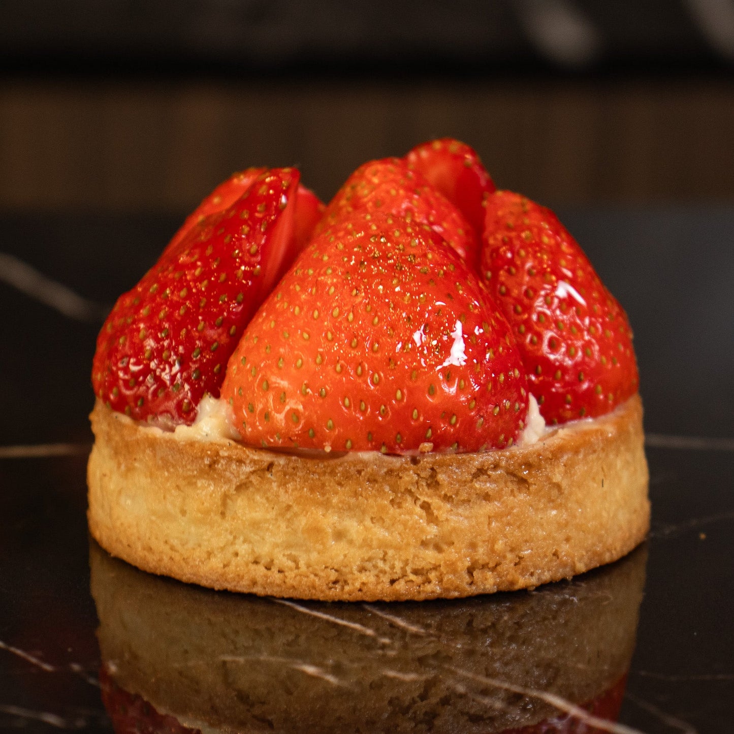TARTALETA INDIVIDUAL DE FRESA