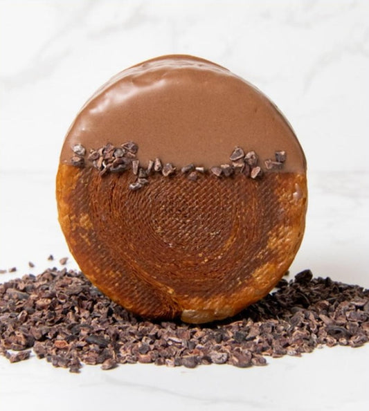 Croissant roll chocolate