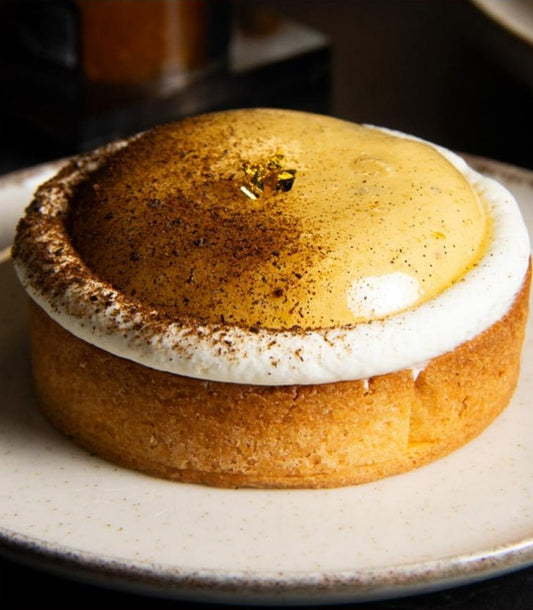 Tartaleta crème brûlée vainilla